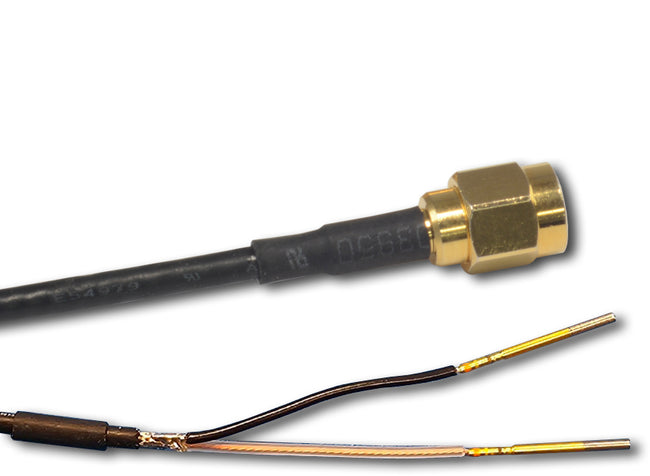 Cable Assembly, RG-174 50 ½ Coax with SMA plugs and M39029/56-348 Sockets, Length in ft.