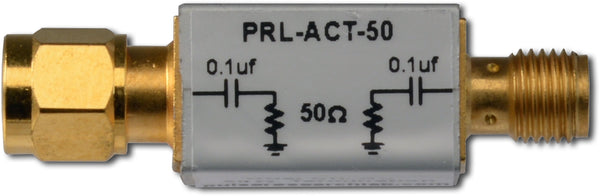 Dual Channel AC-Coupled 50 Ohm Termination, SMA M/F