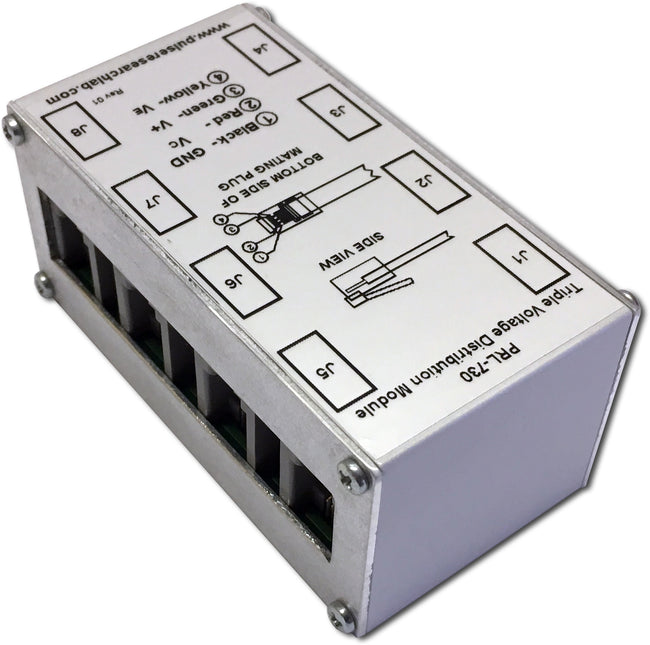 8-Modular Jack Voltage Distribution module w/7 cables