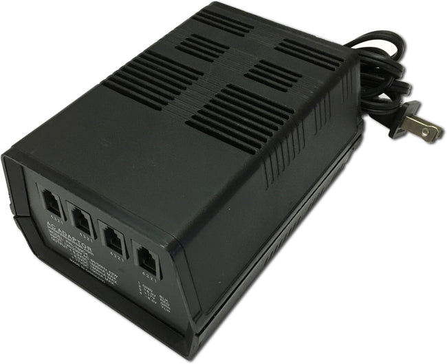 PRL-760C, ±8.5 V/1.8 A, +17 V/200 mA, AC adapter w/4 modular jacks and 4 cables